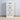 White Wooden Shoe Rack with 3 Flip Doors
