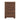 Wine Cabinet in walnut manufactured wood color  - Charmydecor