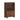 Wine Cabinet in walnut manufactured wood color  - Charmydecor