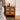 Wood Nightstand Image. A 2 drawer nightstand by the bedside in a bedroom scenery