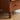 Wood Nightstand Image. close up image of modern nightstand wooden foot. 