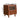 Wood Nightstand Dimension Image. 