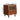 Wood Nightstand Dimension Image. 