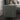 Modern Nightstand side image. Green nightstand organizer showing its gold-stainless steel legs.