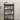 Woven Cane 4-tier Bookshelf Storage Rack with 2 Doors