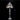 Modern Crystal Chrome Finish Floor Lamp