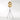 Vintage Gold Iron LED Floor Lamp