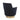 Angled rear view of velvet swivel accent chair with curved back charmydecor