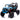 Charmydecor blue ride on car UTV dashboard and front interior detail with steering wheel and seat design
