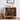 Interior shelf of cabinet with home accessories and books