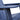 Close-up of a blue chair with a white background