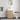 CharmyDecor light oak-look 20 inch bathroom vanity with sink and fluted front in a modern bathroom setting