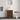 CharmyDecor walnut-look 20 inch bathroom vanity with sink and fluted fronts beneath an oval mirror.