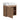 CharmyDecor 24 inch bathroom vanity with sink, front angle with the door partly open beside the stacked cubbies