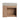 CharmyDecor 24 inch bathroom vanity with sink, rear view showing the large access opening and horizontal cabinet rails