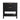 Charmydecor 30 inch bathroom vanity front view with two soft-close drawers, gold handles, and open shelf