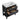 Charmydecor 30 inch bathroom vanity with two open storage drawers and divided interior compartments