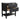 Charmydecor 30 inch bathroom vanity with two open soft-close drawers and lower open shelf