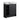 CharmyDecor 30 inch bathroom vanity with sink in Dark Oak, front angle showing the flat door and three open cubbies.