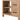 CharmyDecor 30 inch bathroom vanity with sink lower storage detail showing the adjustable shelf, slatted base, and drawer fronts.