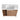 CharmyDecor 30 inch bathroom vanity with sink, overhead view showing the white basin, faucet hole, and overflow opening