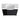 CharmyDecor 30 inch bathroom vanity with sink, overhead view showing the white basin, faucet hole, and overflow opening.