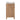 CharmyDecor 30 inch bathroom vanity with sink side profile showing wood-grain panels, straight legs, and the white sink top.
