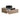 CharmyDecor 30-inch floating bathroom vanity with the drawer open beneath the black vessel sink