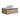 CharmyDecor 30-inch floating bathroom vanity with light coffee wood-look detailing and white vessel sink, front angle view