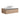 CharmyDecor 36-inch floating bathroom vanity with a grooved Light Coffee cabinet and white vessel sink, front angle view