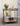 charmydecor 3-tier industrial bar cart with fir wood shelves and black iron frame in living room