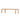 Charmydecor 4 piece patio conversation set rectangular acacia wood slatted coffee table