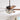 Charmydecor 52 inch ceiling fan with light and remote close up of coffee brown motor crystal light and wood blades