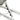 Charmydecor 5-position adjustable backrest mechanism on white aluminum patio chaise lounge