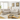 Charmydecor 5 seat beige corner sectional sofa with soft linen fabric in cozy living room