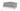 Gray sofa with dimensions labeled on a white background