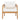 Charmydecor acacia wood outdoor club chair with cream seat and back cushions front view