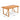 charmydecor acacia wood outdoor dining table dimensions 66.93 inch by 34.06 inch by 30 inch