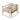 charmydecor acacia wood outdoor lounge chair dimensions with beige cushion and rope arms from set of 2