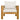 charmydecor acacia wood outdoor patio chair with beige seat and back cushions front view