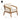 charmydecor acacia wood outdoor patio club chair dimensions and 400 lbs weight capacity