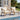 charmydecor acacia wood outdoor patio club chairs set of 2 with cream cushions by poolside