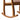 Charmydecor acacia wood outdoor rocking chair curved rocker base detail