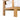 charmydecor acacia wood patio chair frame detail with natural finish and beige cushion
