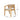 charmydecor acacia wood patio dining chair dimensions 21.25 inch wide 24.50 inch deep 31.25 inch high