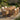 Charmydecor acacia wood patio dining set with 69 inch slatted table and six rope chairs in a garden setting