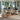 Charmydecor acacia wood patio rocking chair set with woven wicker seats styled on a front porch