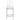 acrylic counter stool with a transparent backrest on a white background