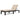 Adjustable outdoor wicker chaise lounge with dark brown frame and beige cushion from charmydecor
