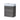 charmydecor angled view of plaid grey oak vanity with modern white resin basin